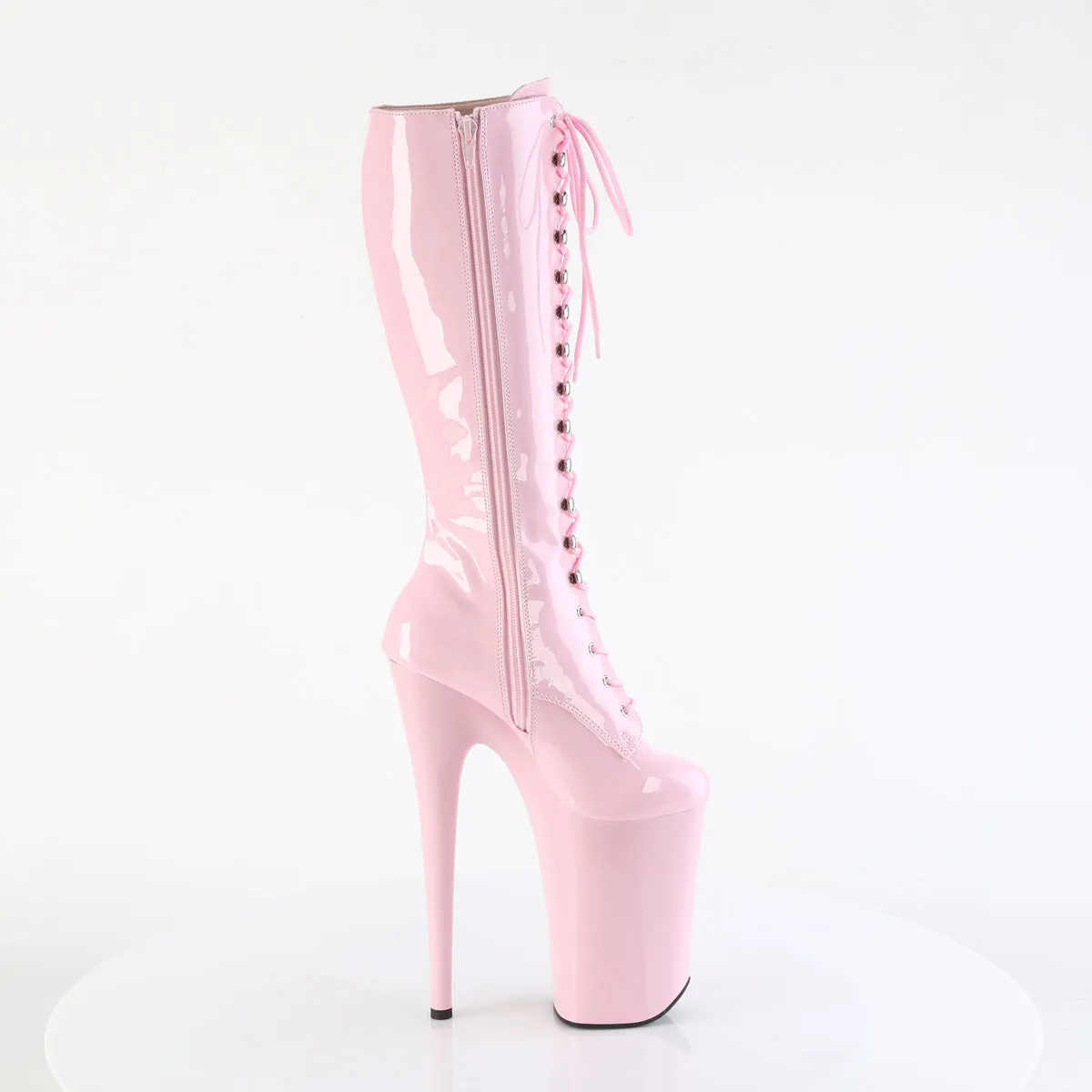 9 Inch Heel INFINITY-2020 Baby Pink Patent