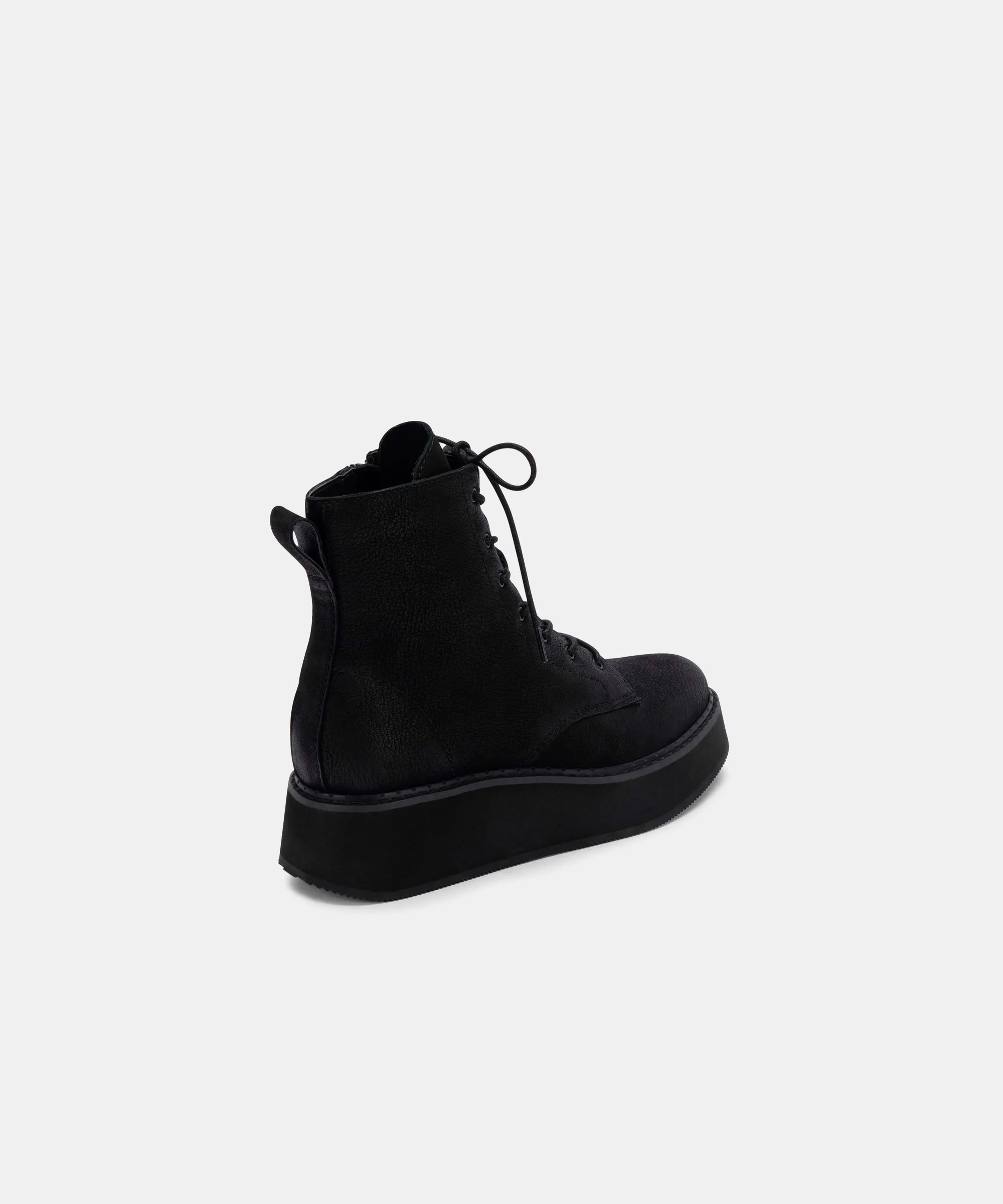 ADYSON BOOTIES BLACK NUBUCK re:vita