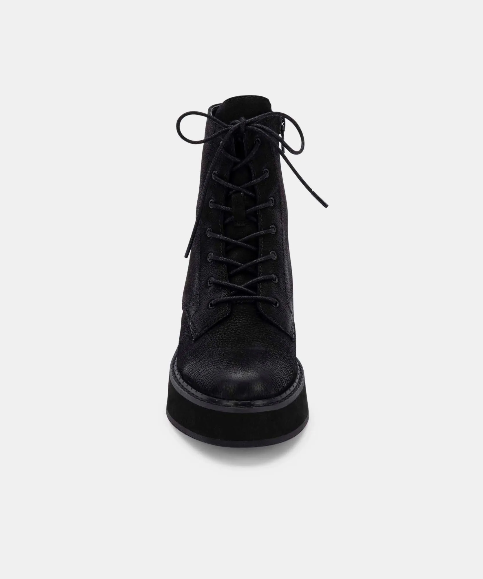 ADYSON BOOTIES BLACK NUBUCK re:vita