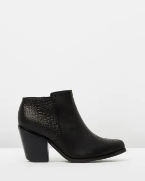 AlexII Boot- Black Elephant