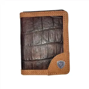 Ariat Bi Fold Flip Case Wallet Distressed A3525802