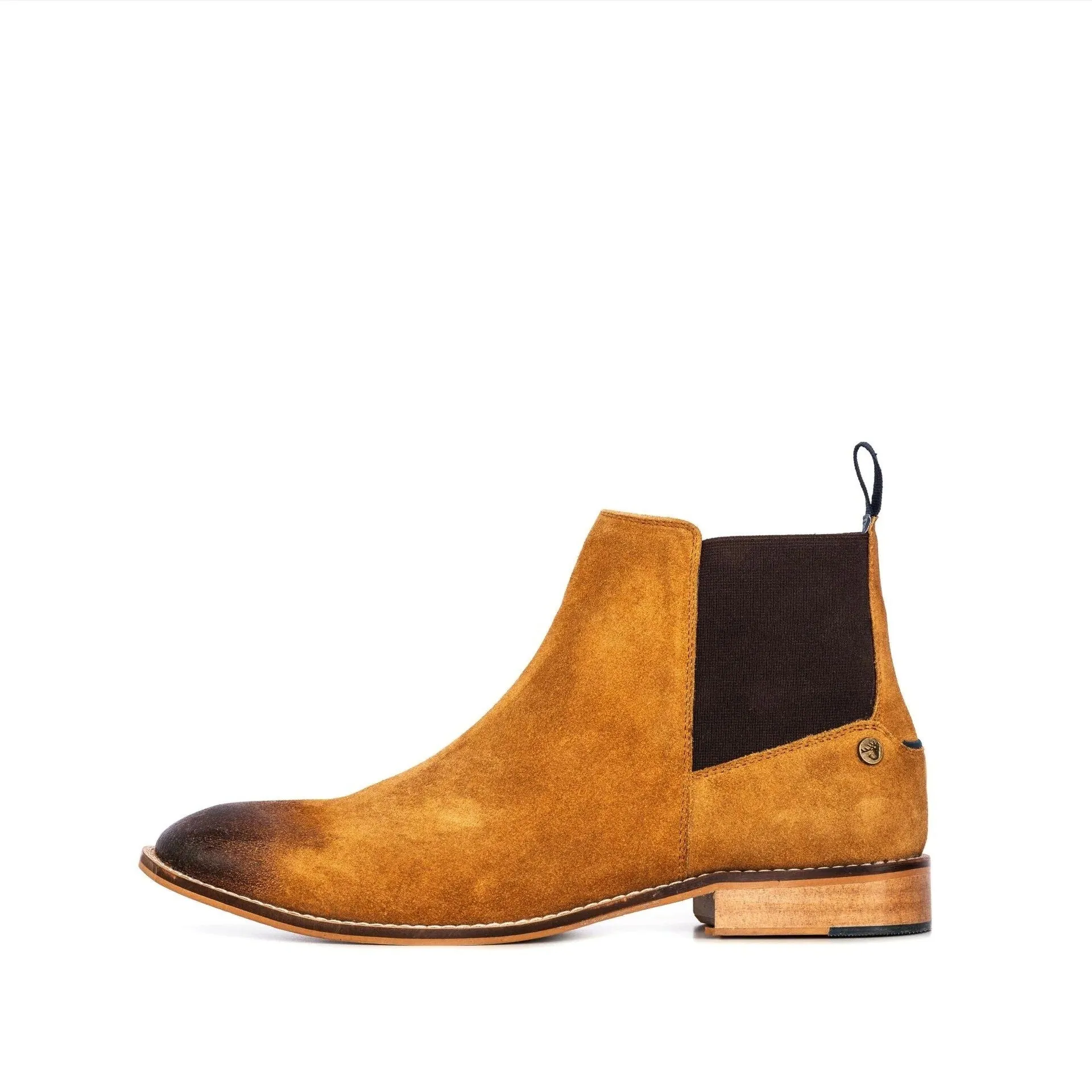 ARLO TAN SUEDE CHELSEA BOOT