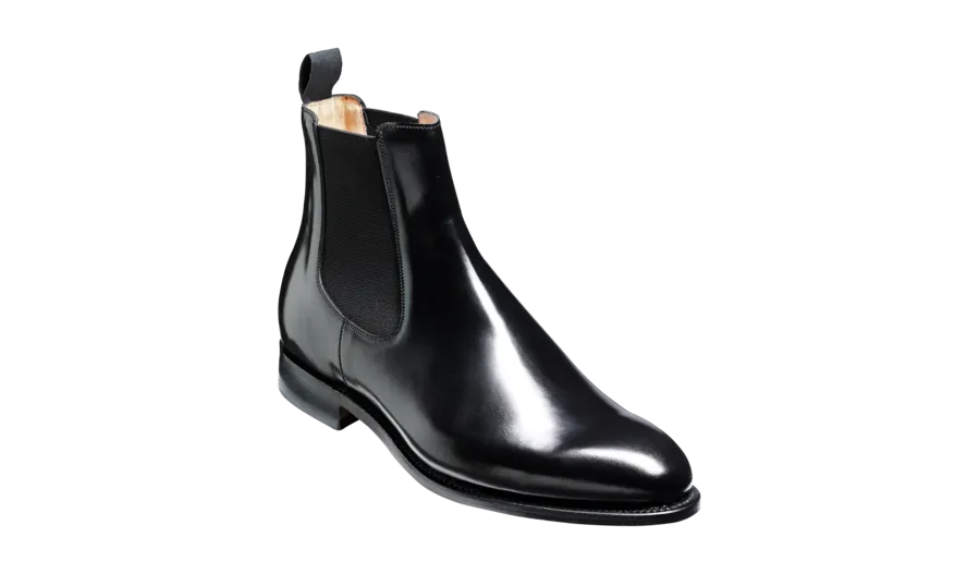 Barker Bedale Chelsea Boot - Hi Shine Black