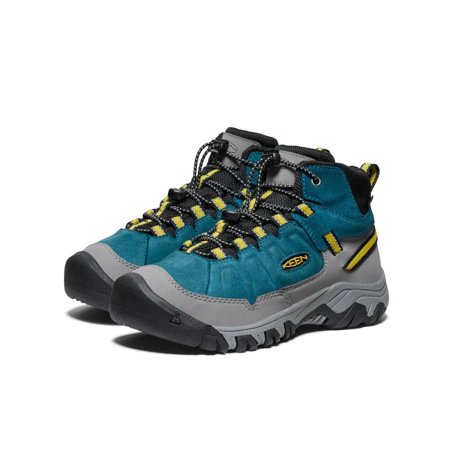 Big Kids' Targhee IV Waterproof Hiking Boot  |  Legion Blue/Antique Moss