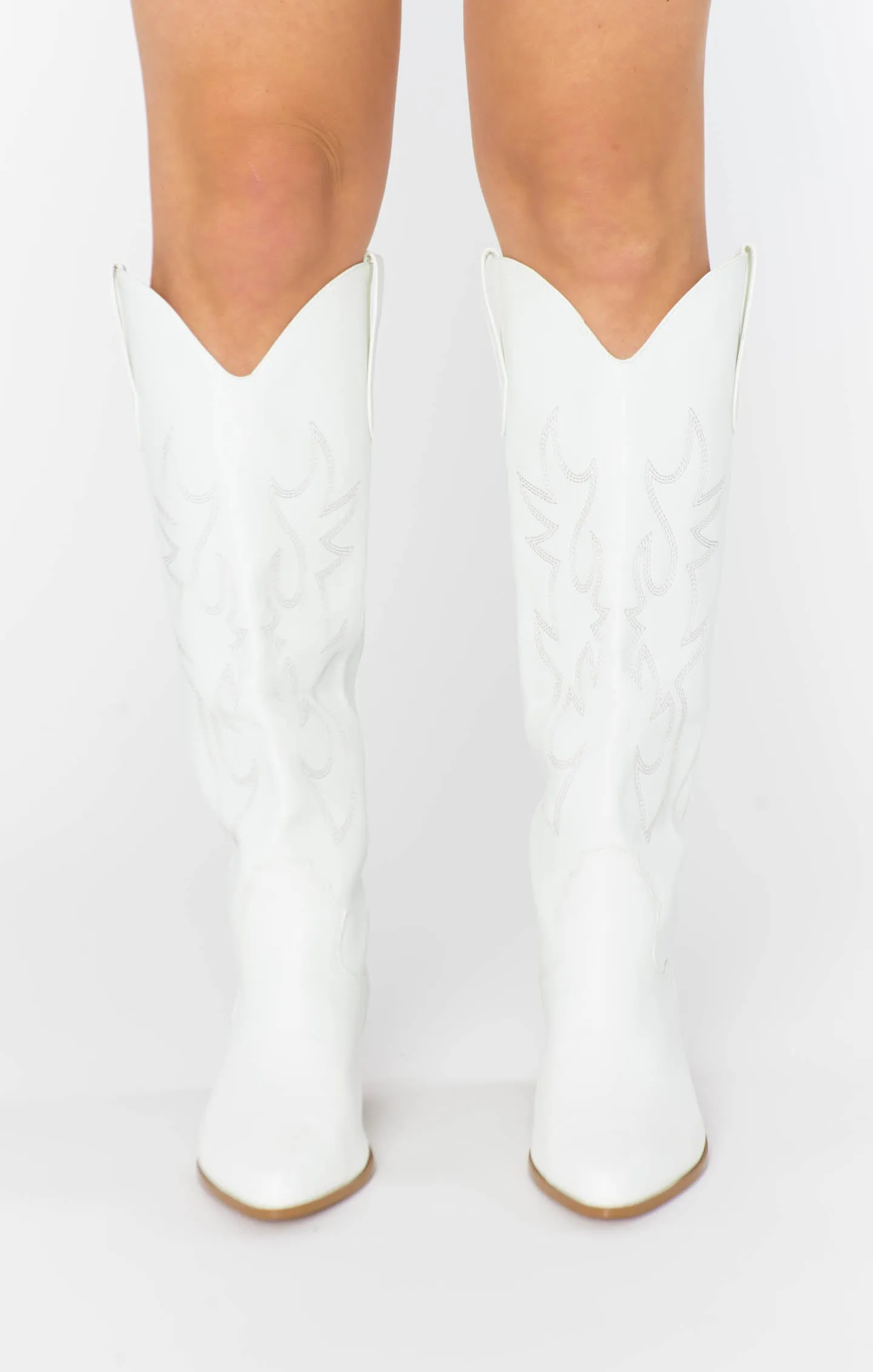 Billini Urson Wide Calf Boot ~ White