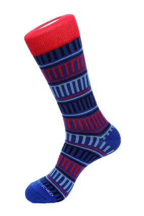 Block Stripe Sock