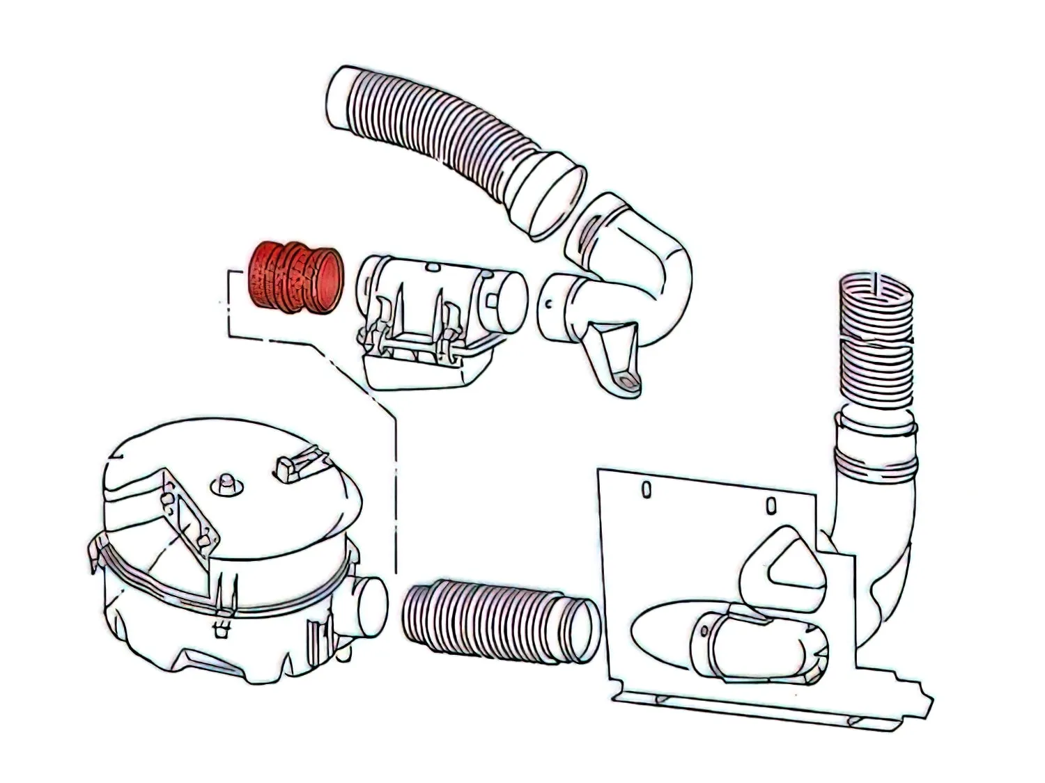 Boot/Coupler for Intake