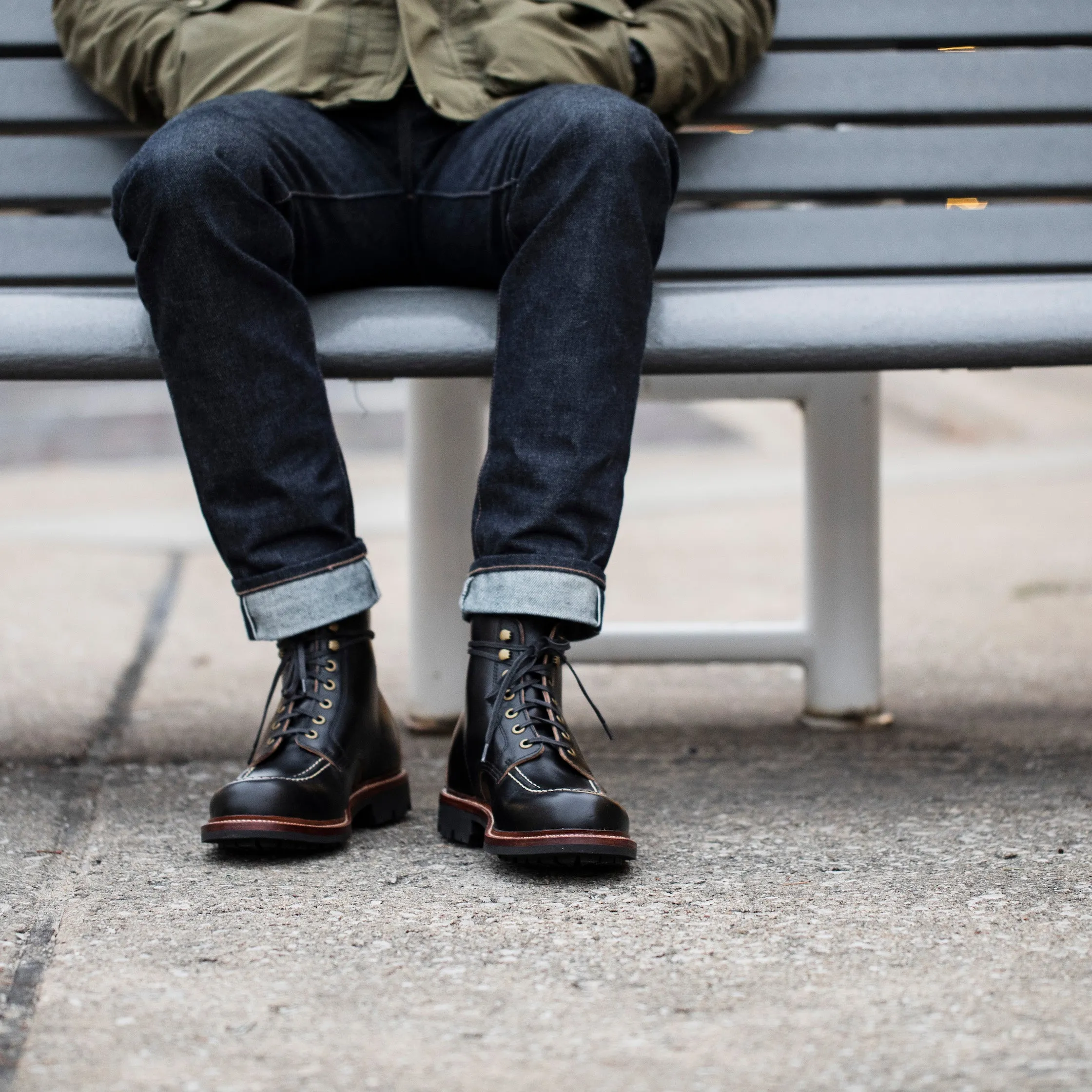 Brass Boot Black Chromexcel