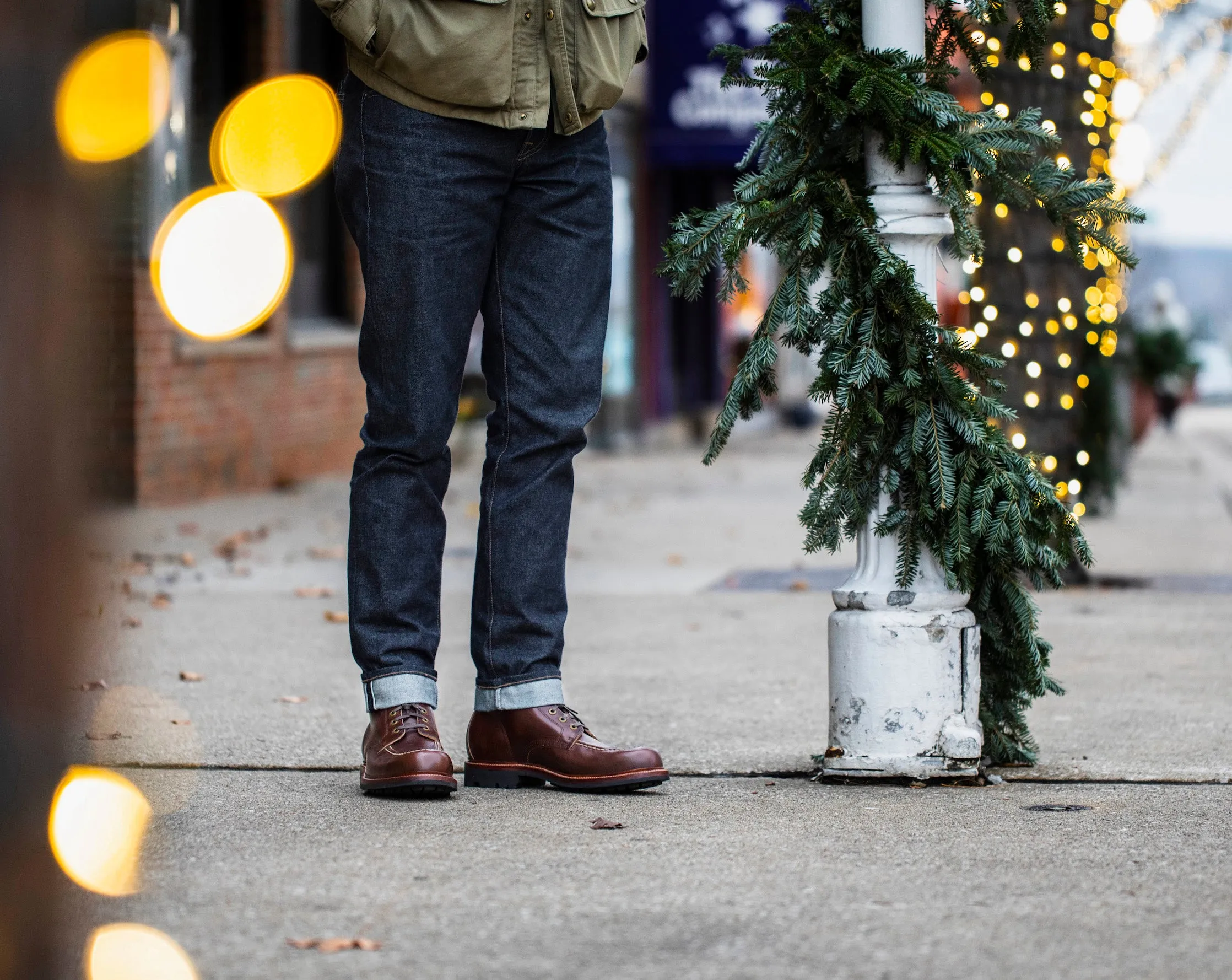 Brass Boot Crimson Chromexcel