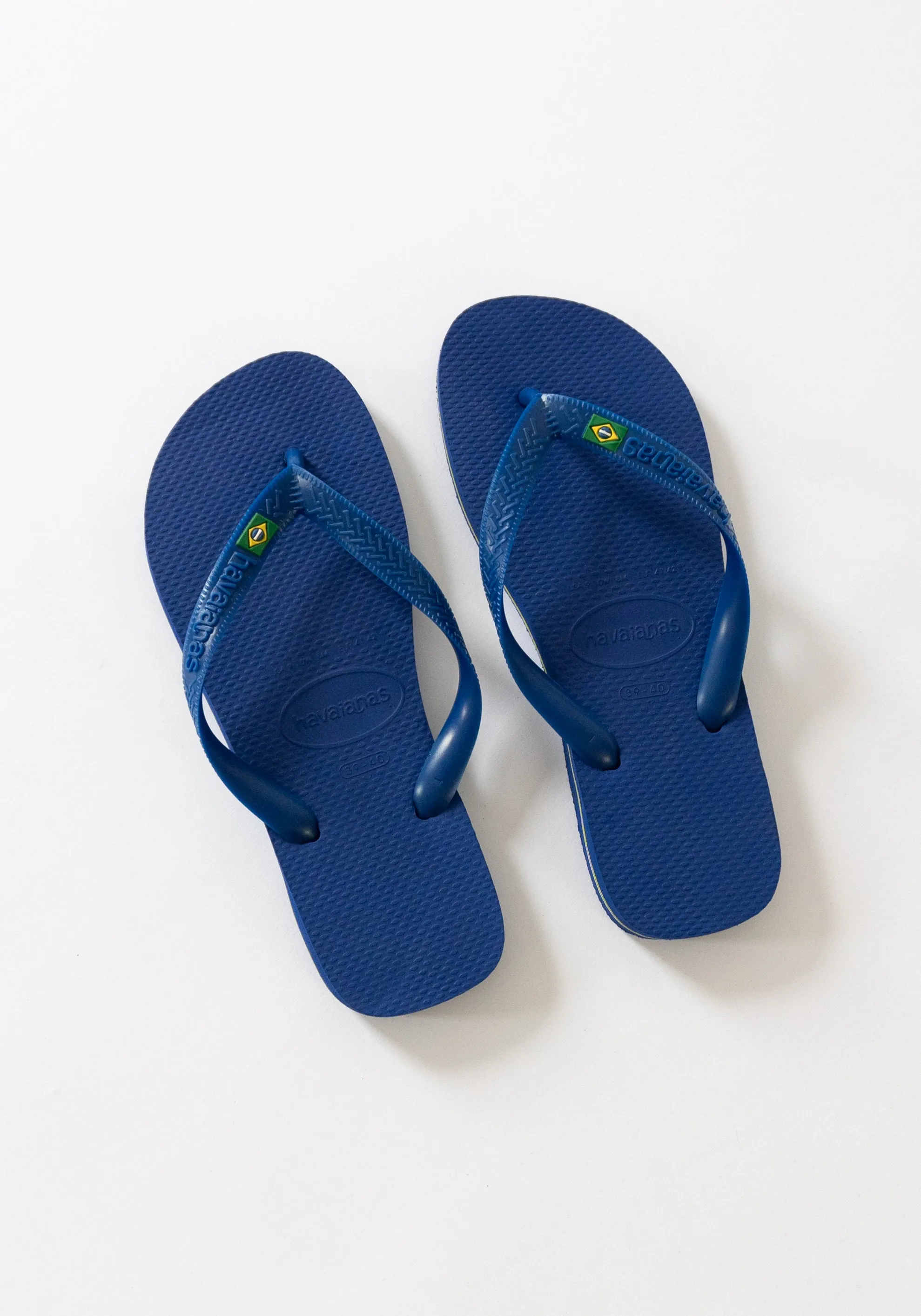 Brazil Flip Flop in Marine Blue