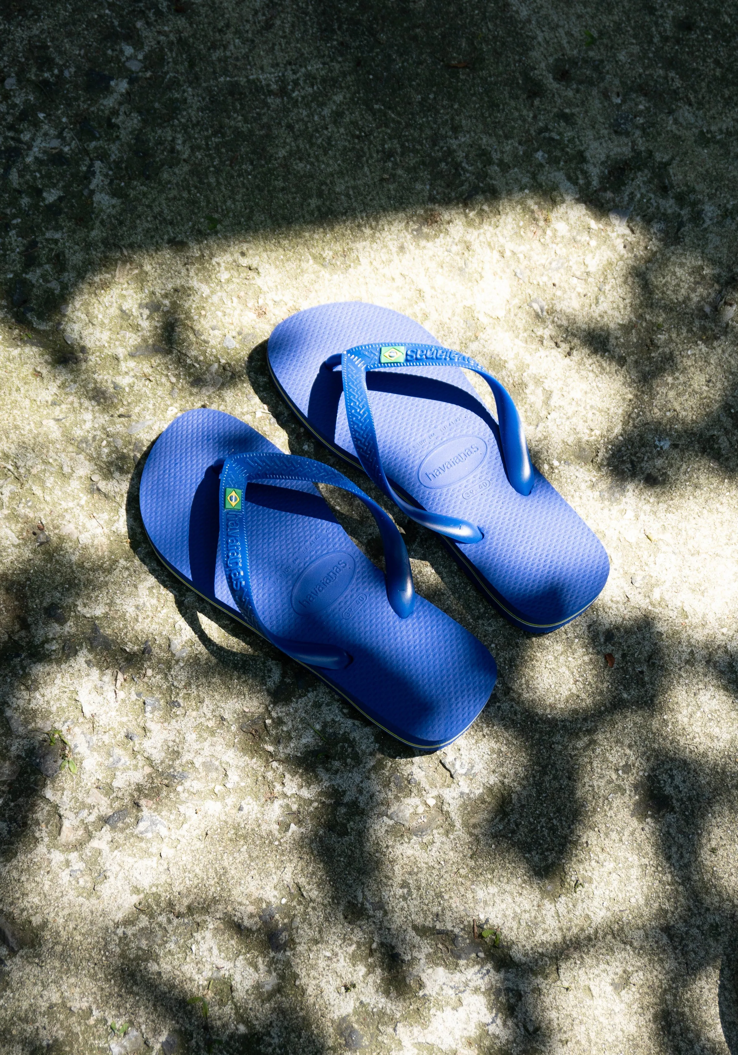 Brazil Flip Flop in Marine Blue