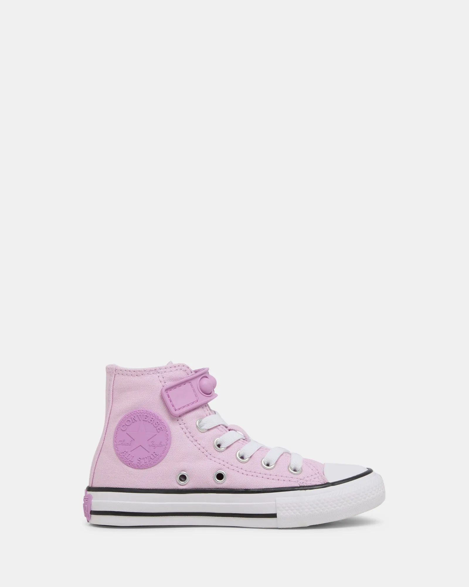 Chuck Taylor All Star 1V Hi Bubble Strap Youth Lilac/Grape/White