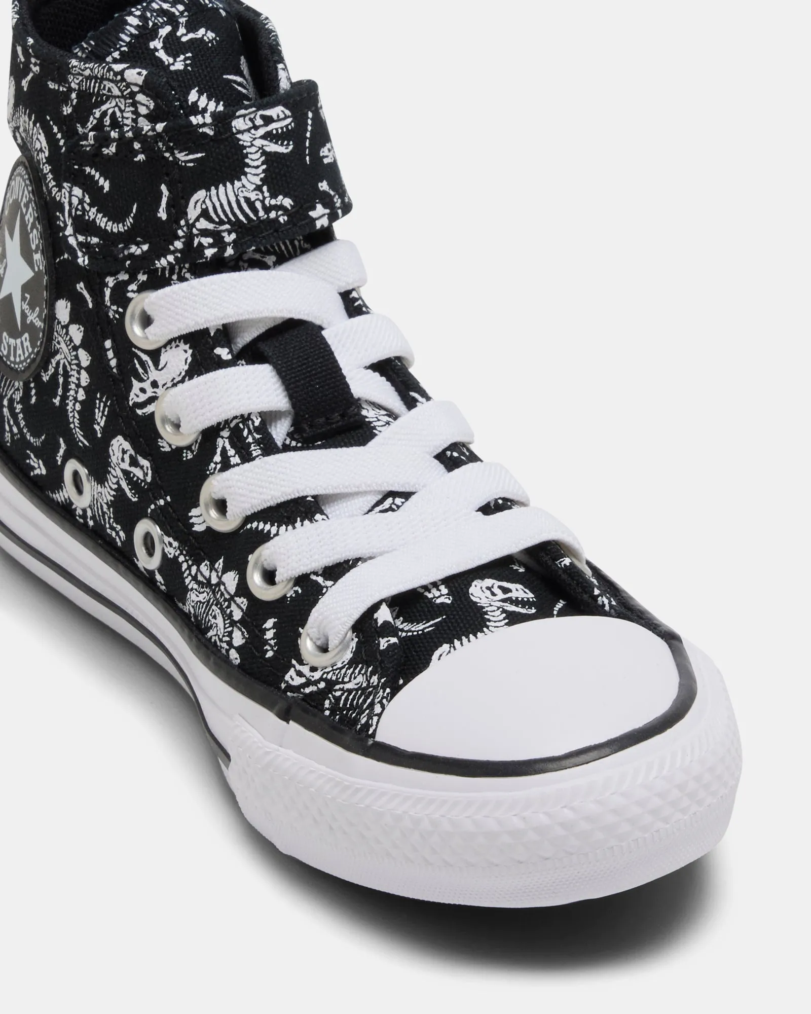 Chuck Taylor All Star 1V Hi Dinos Youth Black/White