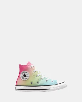 Chuck Taylor All Star Bright Ombre Youth Triple Cyan/Fuschia/Slime