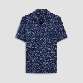 Cole Abstract Print OoohCotton Camp Shirt