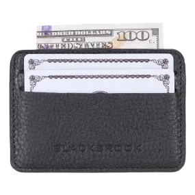 Cole Card Holder Wallet, Pebble Black