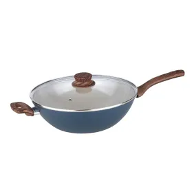 Cole Ceramic Non-stick Wok with Lid