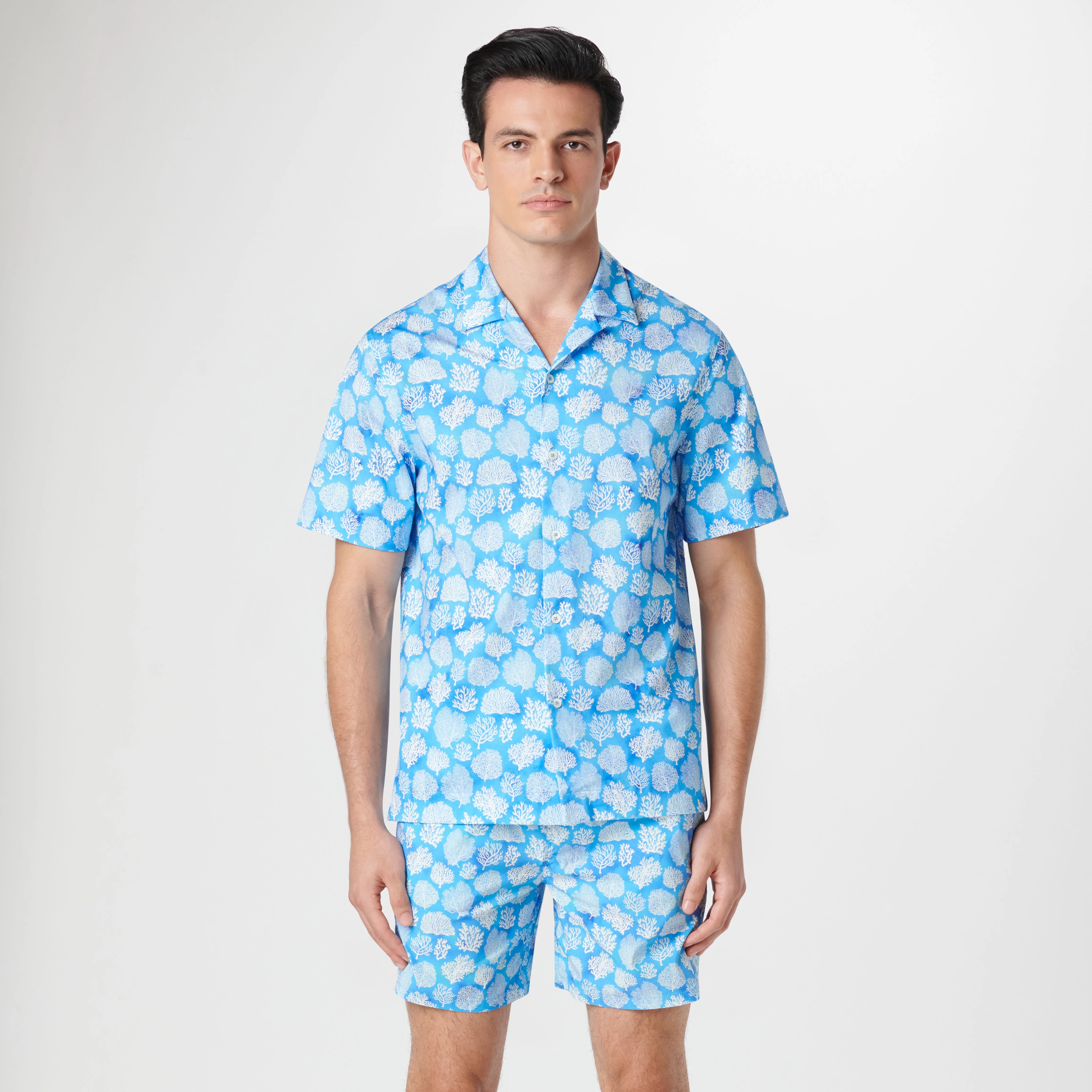 Cole Coral OoohCotton Camp Shirt