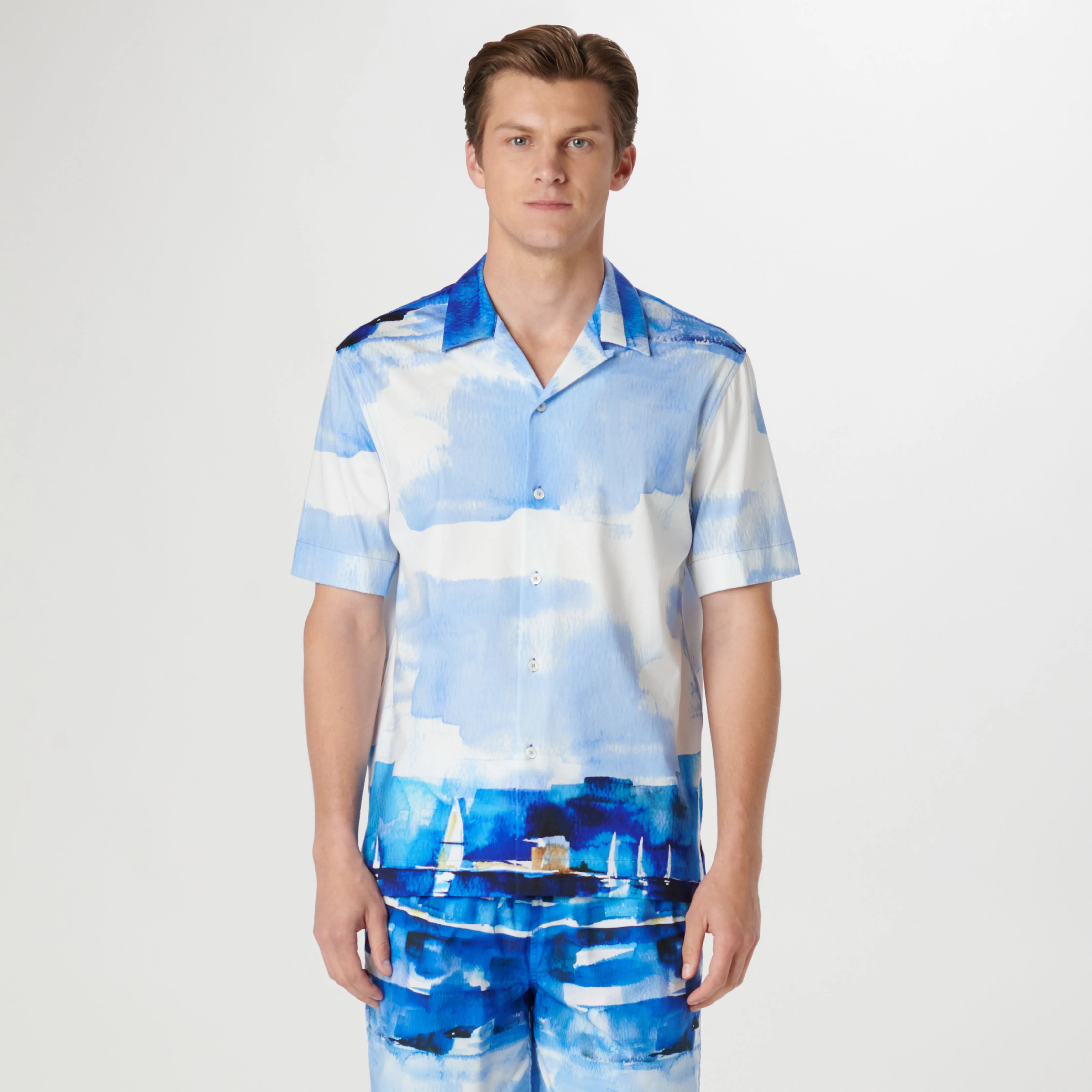 Cole Sailboat OoohCotton Camp Shirt