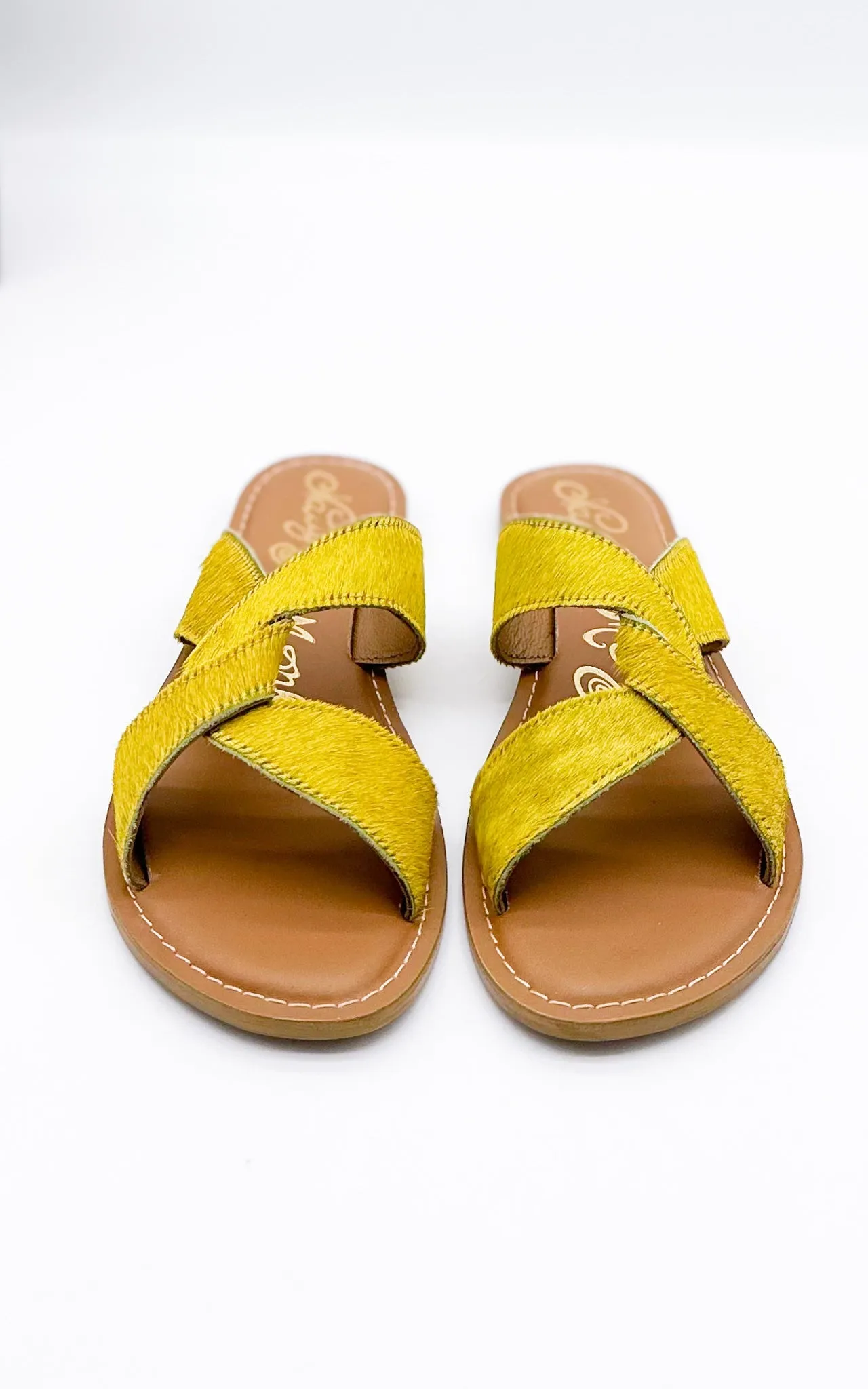 Conga Sandal in Yellow