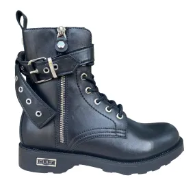 Cult Women's amphibious boot with zip and buckle Zeppelin 3933 black