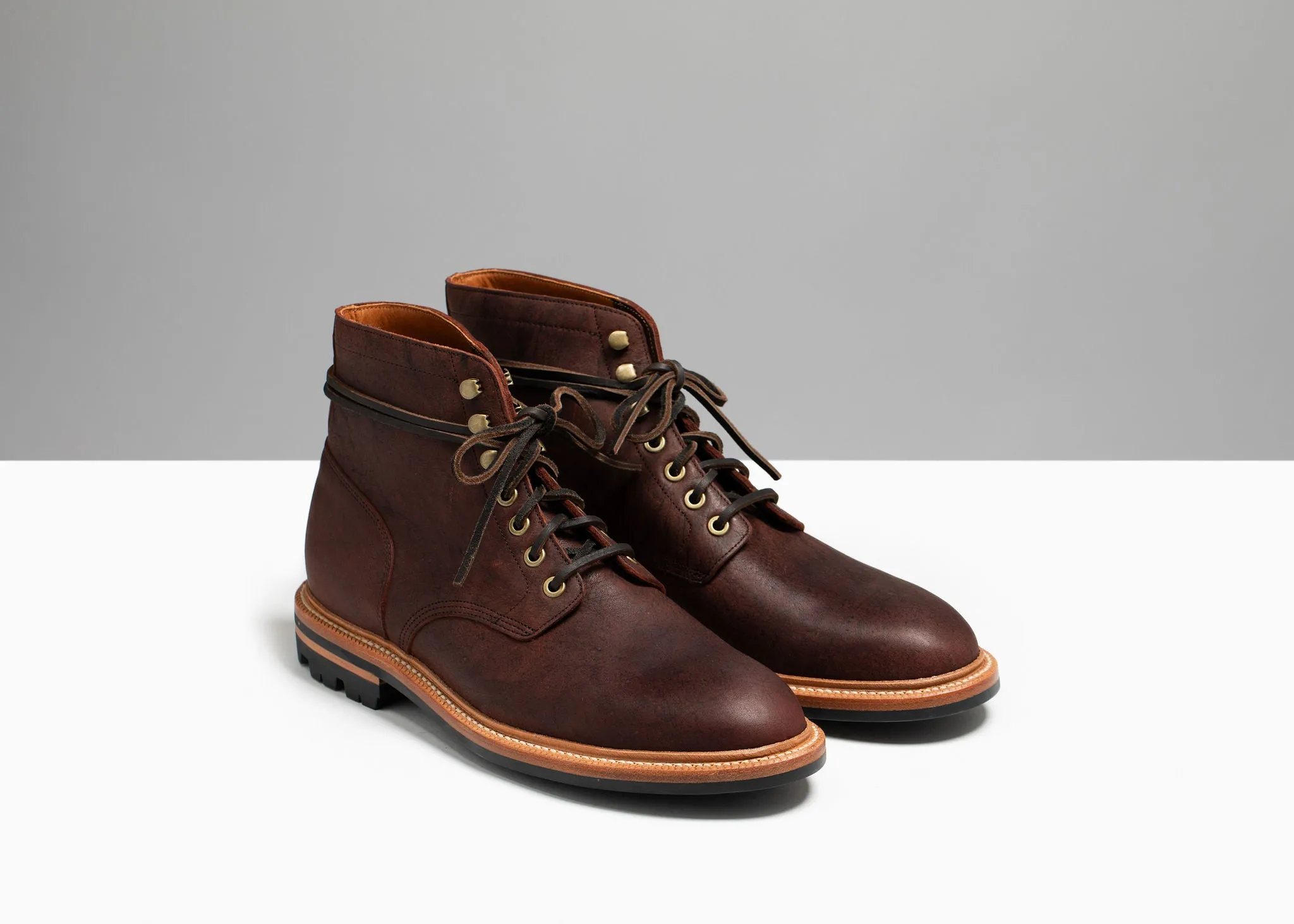 Diesel Boot / Dark Burgundy Kudu