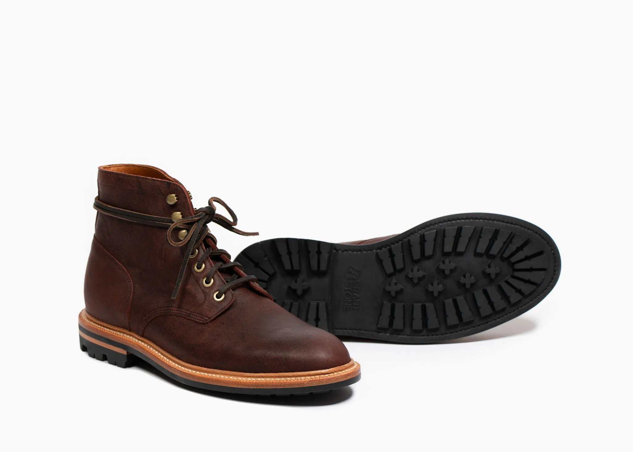 Diesel Boot / Dark Burgundy Kudu