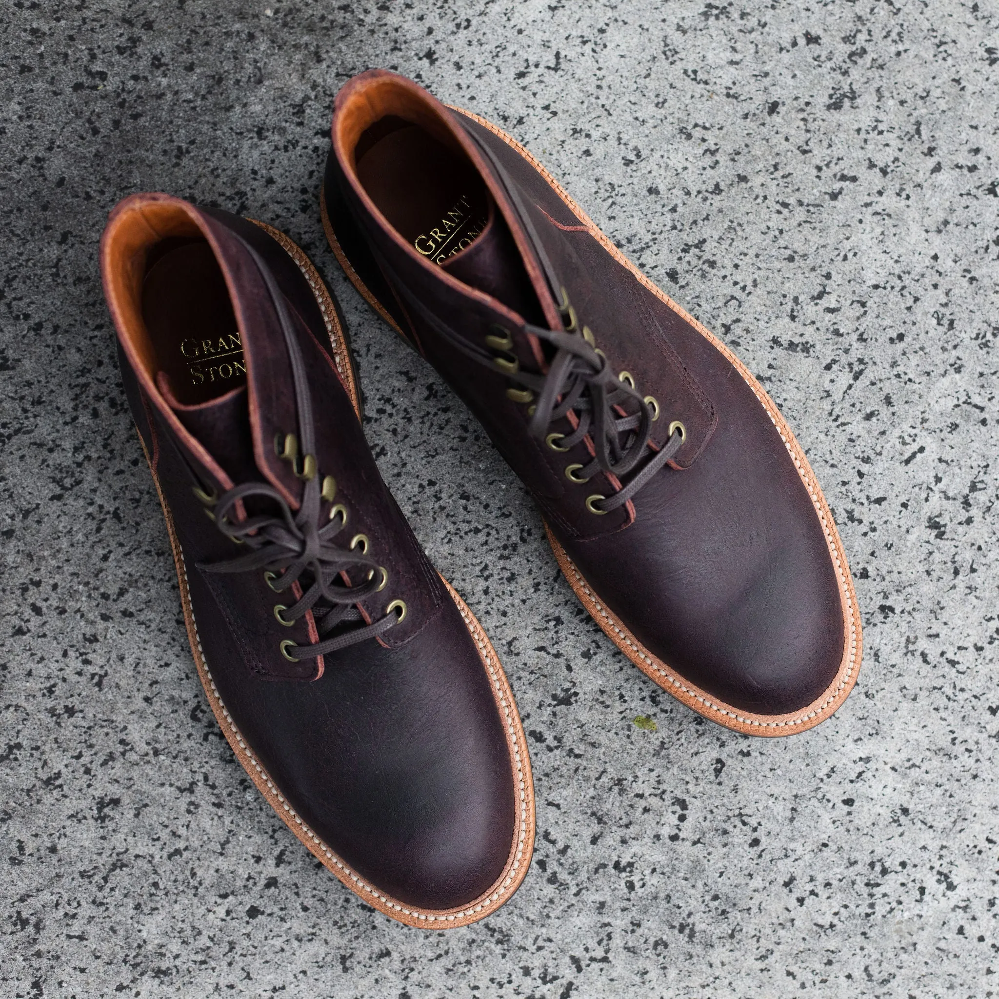 Diesel Boot / Dark Burgundy Kudu