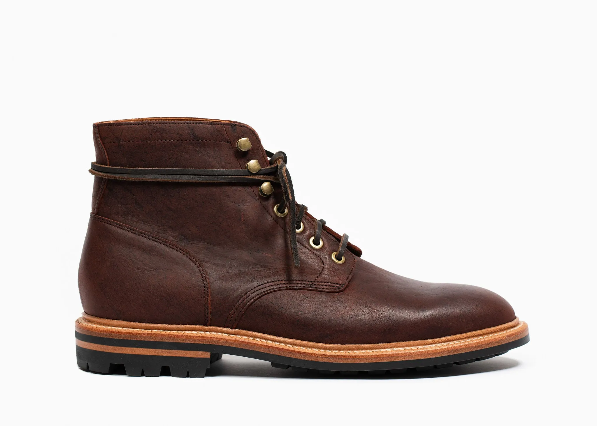 Diesel Boot / Dark Burgundy Kudu