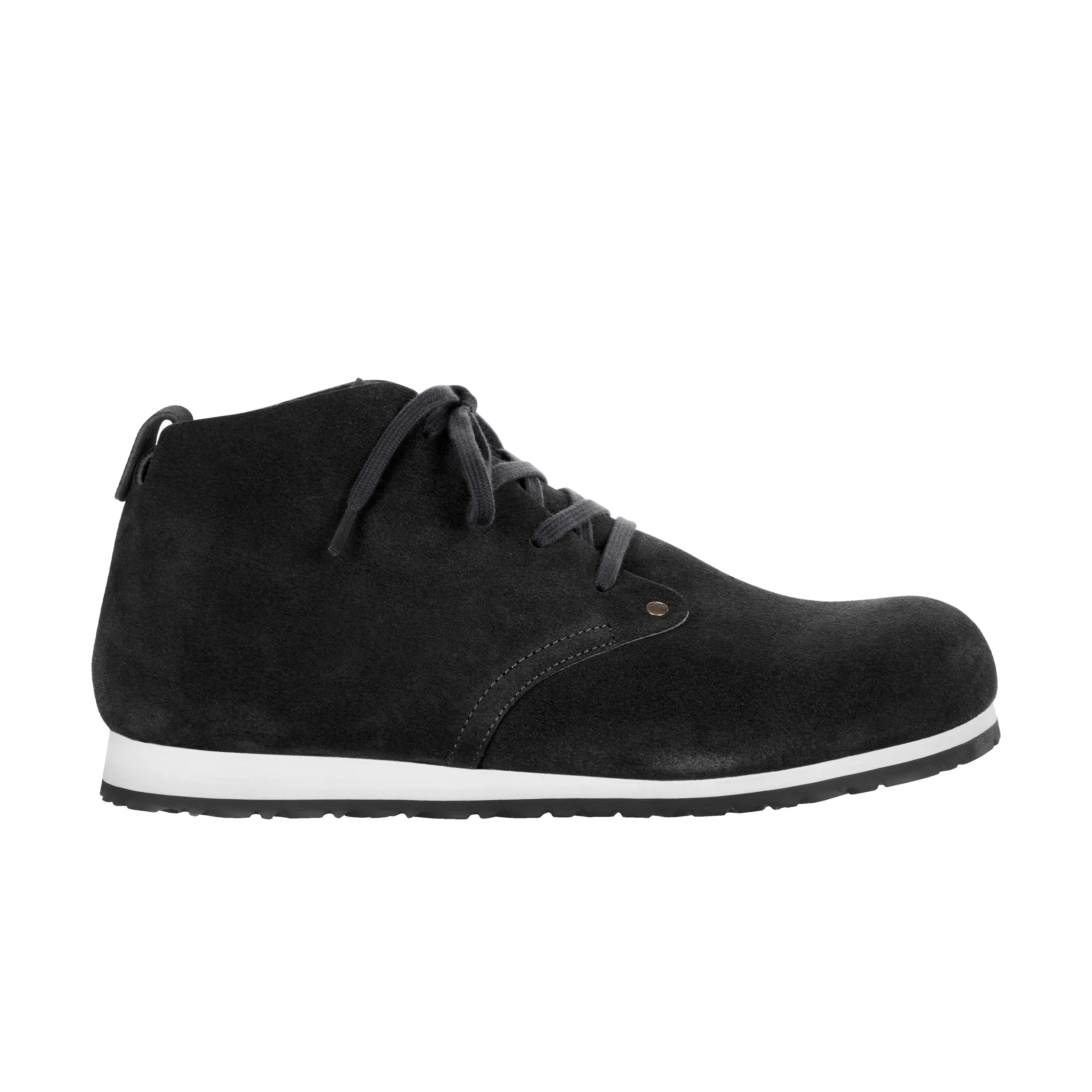 Dundee Plus Men Dark Grey Suede Leather