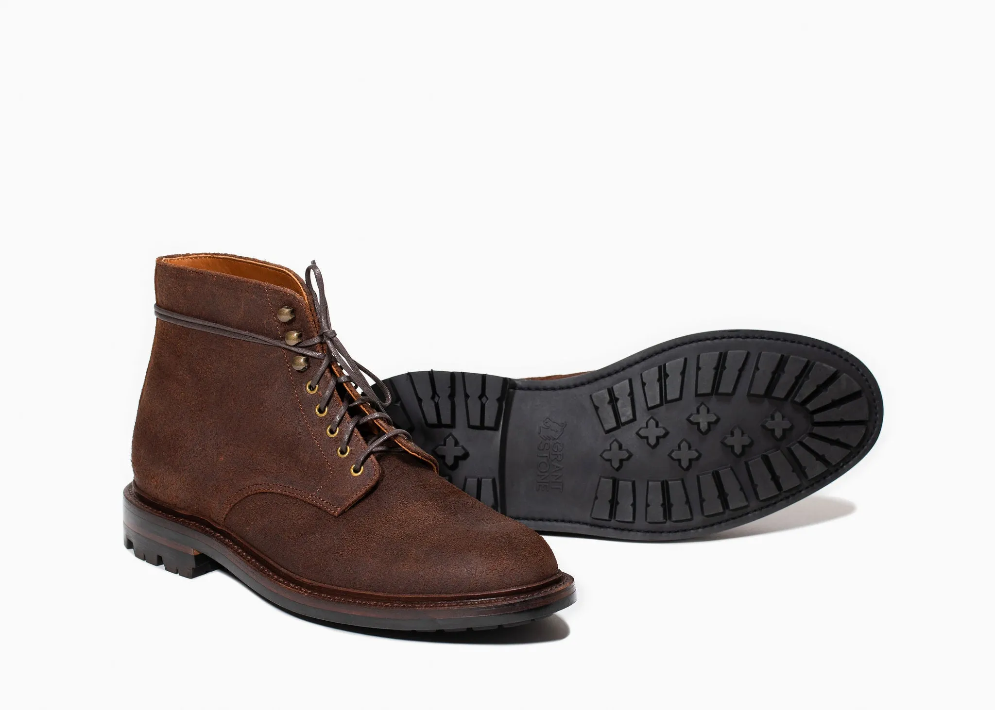 Edward Boot Dark Oak Roughout