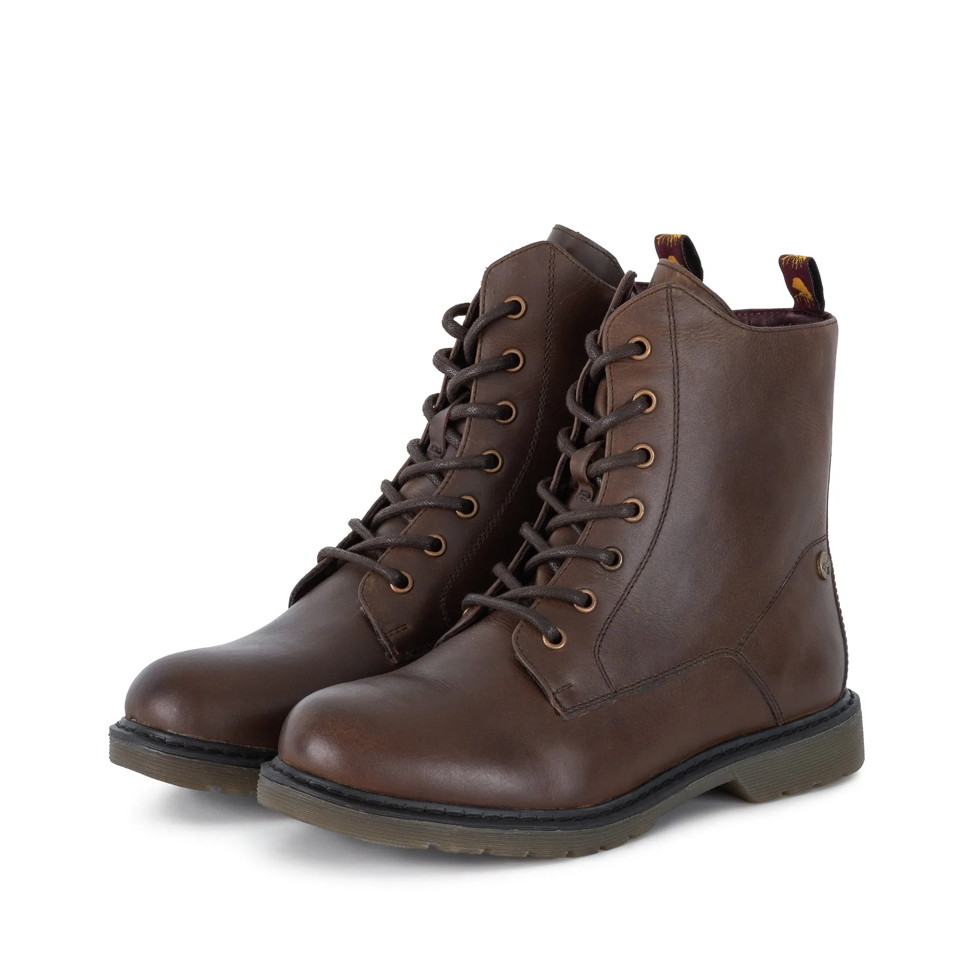 ELLA BROWN DERBY BOOT