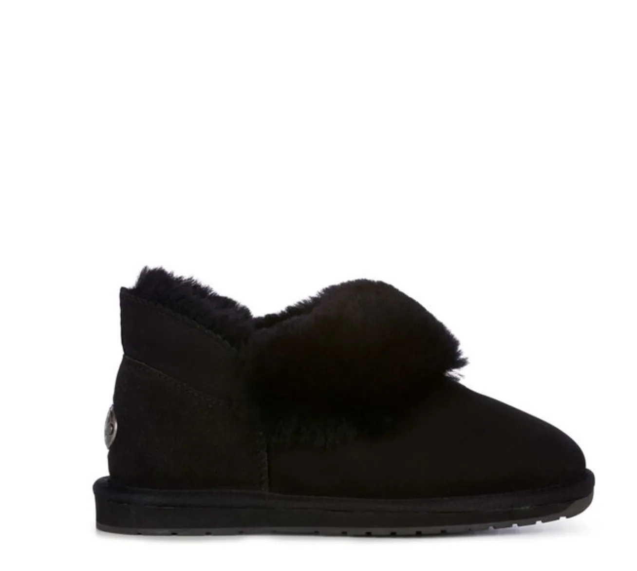 Emu Platinum Mintaro Slipper | Chesnut   Black