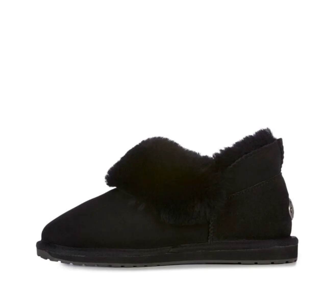 Emu Platinum Mintaro Slipper | Chesnut   Black