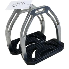 Equipe Aluminium Stirrups in Silver - 4.75