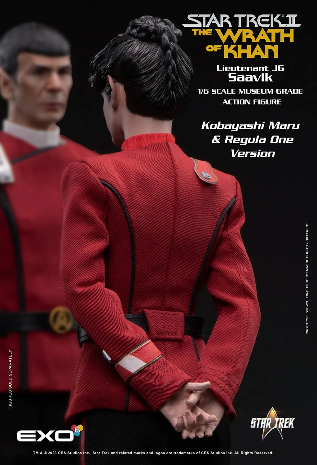 EXO-6 Star Trek The Wrath of Khan Lieutenant Saavik (Regula One Ver.) 1/6 Scale Collectible Figure