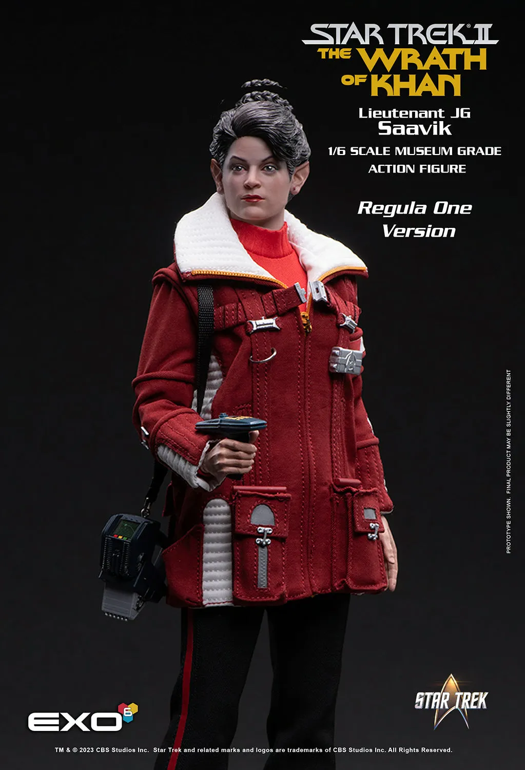 EXO-6 Star Trek The Wrath of Khan Lieutenant Saavik (Regula One Ver.) 1/6 Scale Collectible Figure