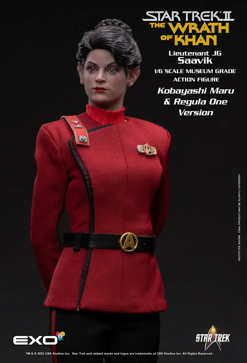 EXO-6 Star Trek The Wrath of Khan Lieutenant Saavik (Regula One Ver.) 1/6 Scale Collectible Figure