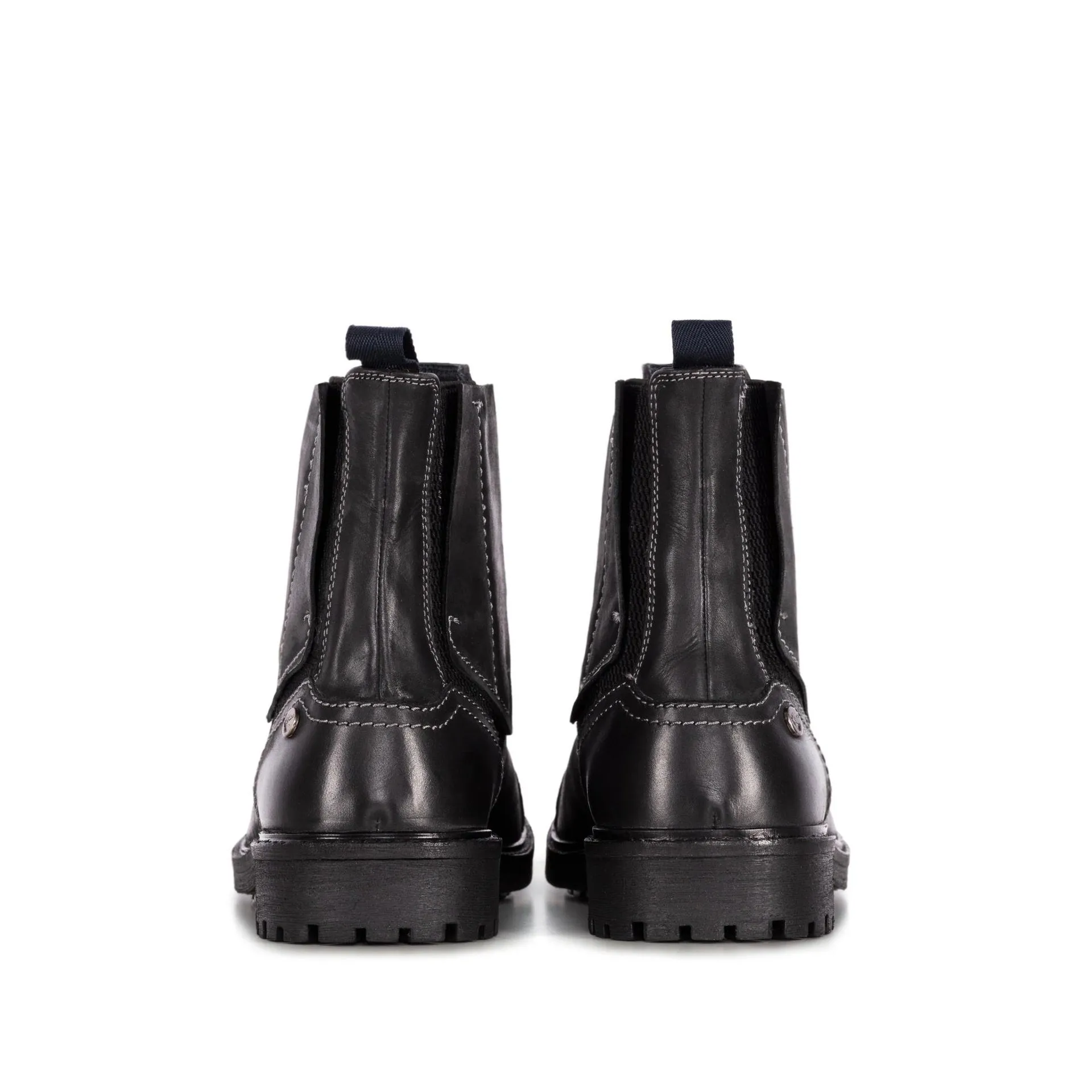 FORGE BLACK HEAVY CHELSEA BOOT