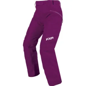 FXR Fresh Womens Pant 2017 Wineberry