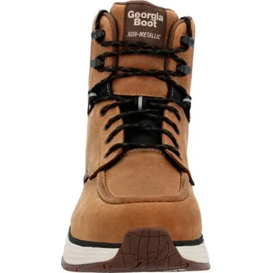 Georgia Men's Durablend Sport 6" Comp Toe WP Work Boot -Brown- GB00624