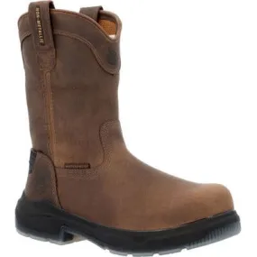 Georgia Men's Flxpoint Ultra 11" WP Comp Toe Work Boot - Brown - GB00555