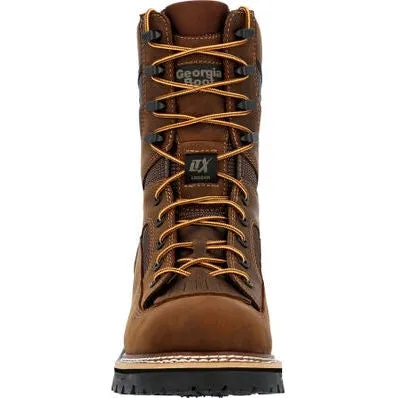 Georgia Men's Ltx Logger 9 Comp Toe WP Work Boot -Brown- GB00617