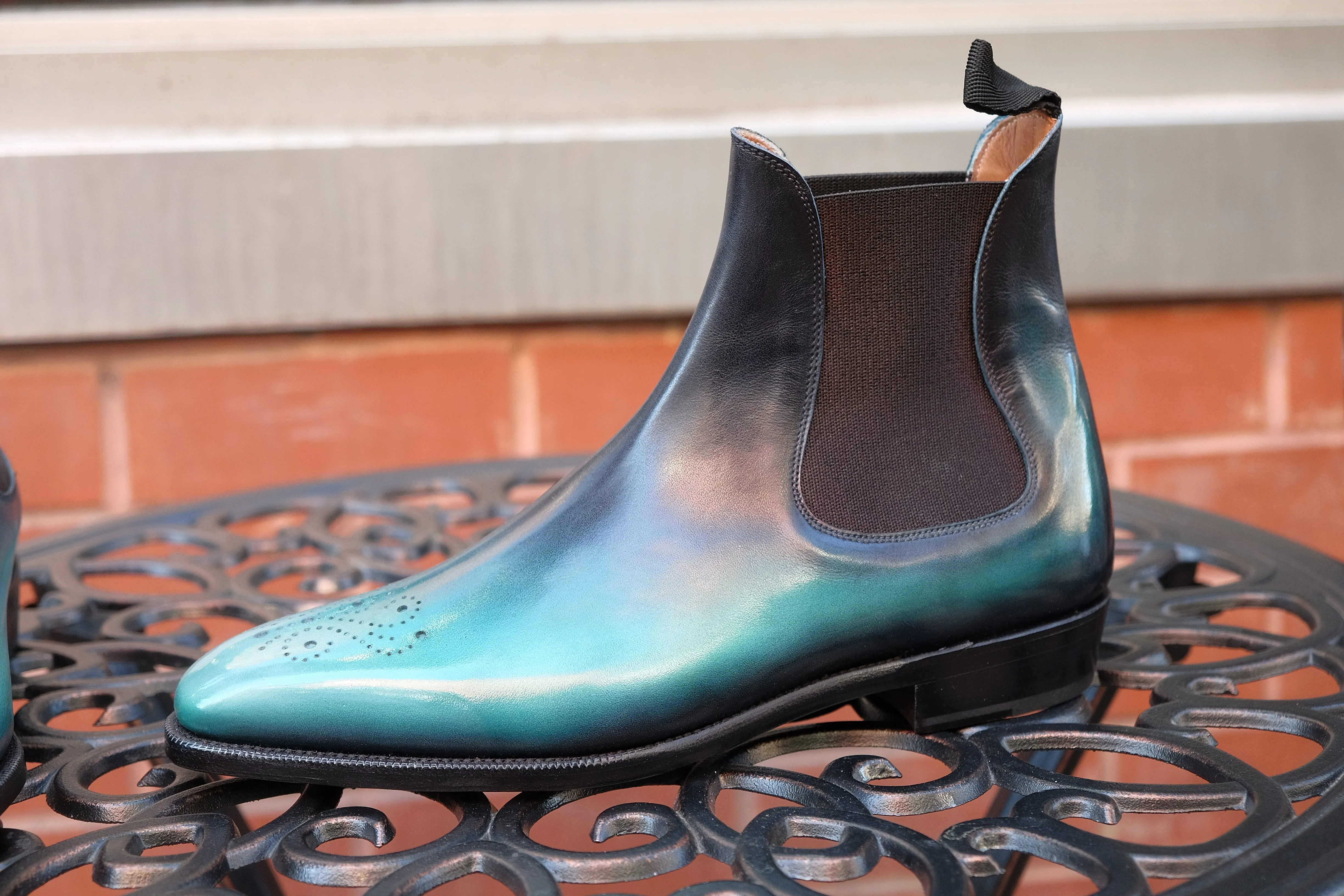 Highland - "Teal" Reverse Patina GMTO - LPB Last