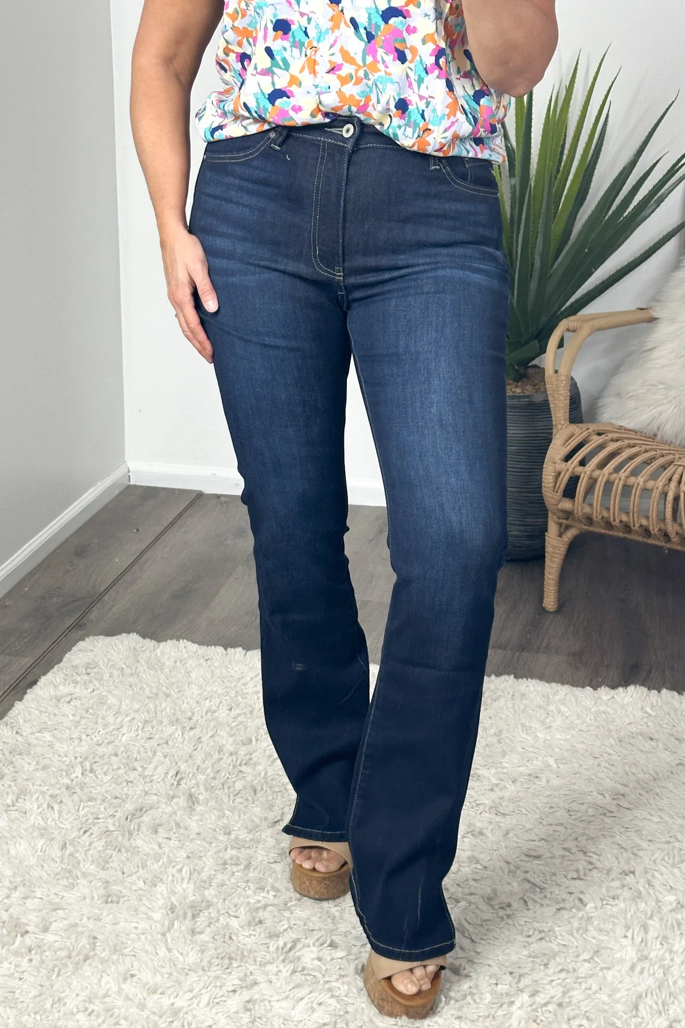 KanCan Monica High Rise Jean : Super Dark