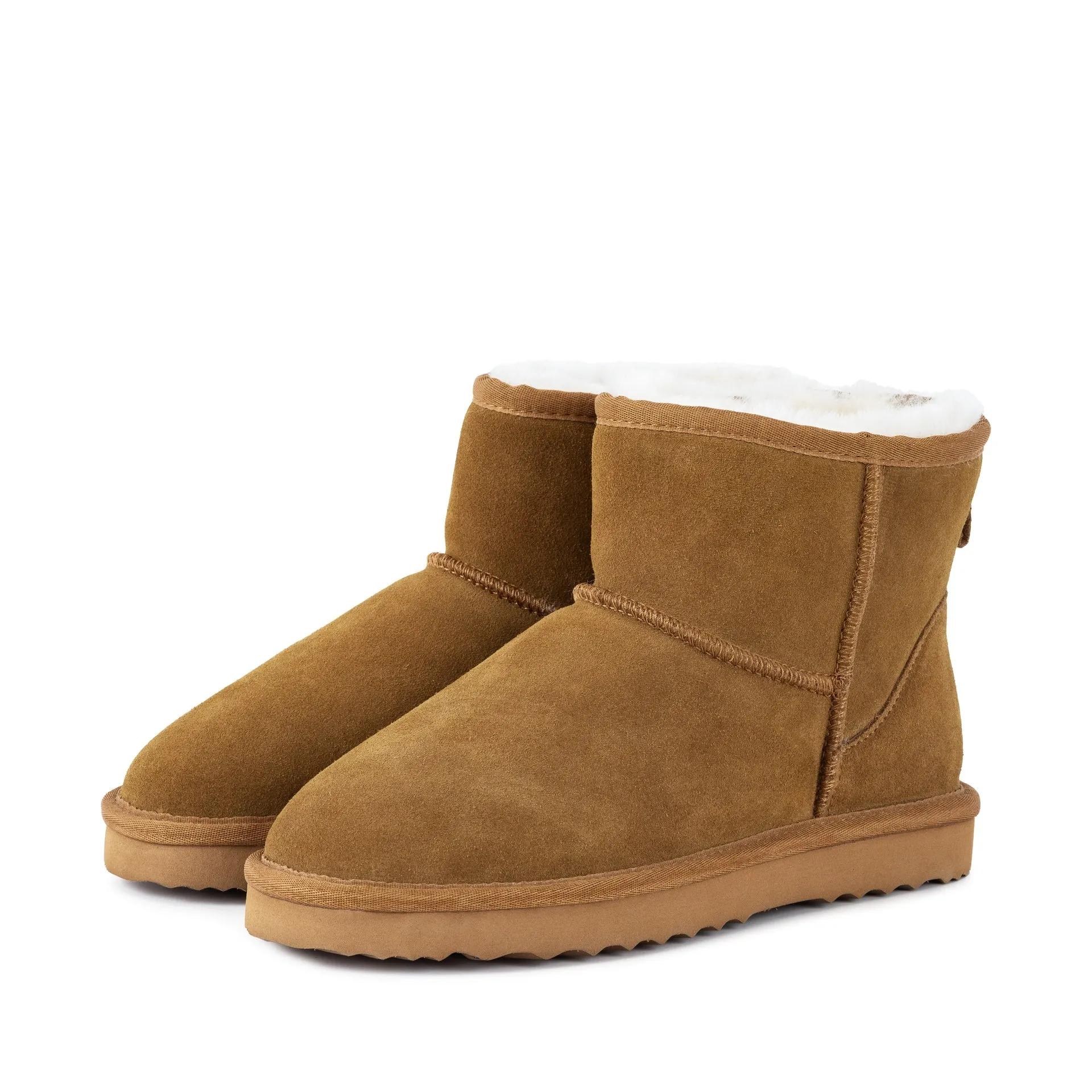 Ladies Lexi Tan Sheepskin Low Boot