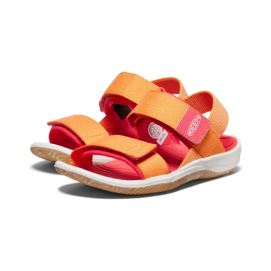 Little Kids' Elle Backstrap  |  Tangerine/Cayenne