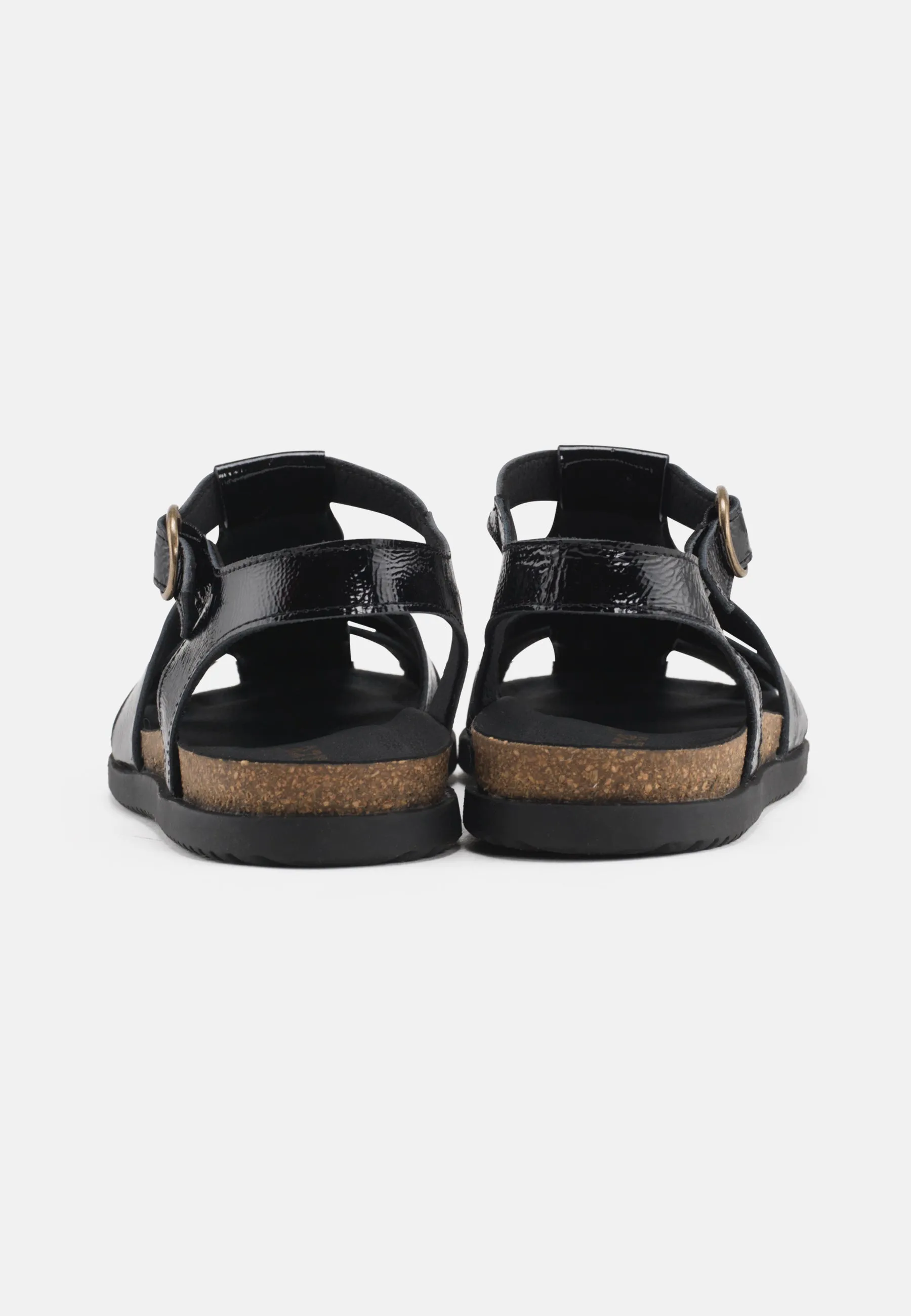 Malene Sandal Leather - Black