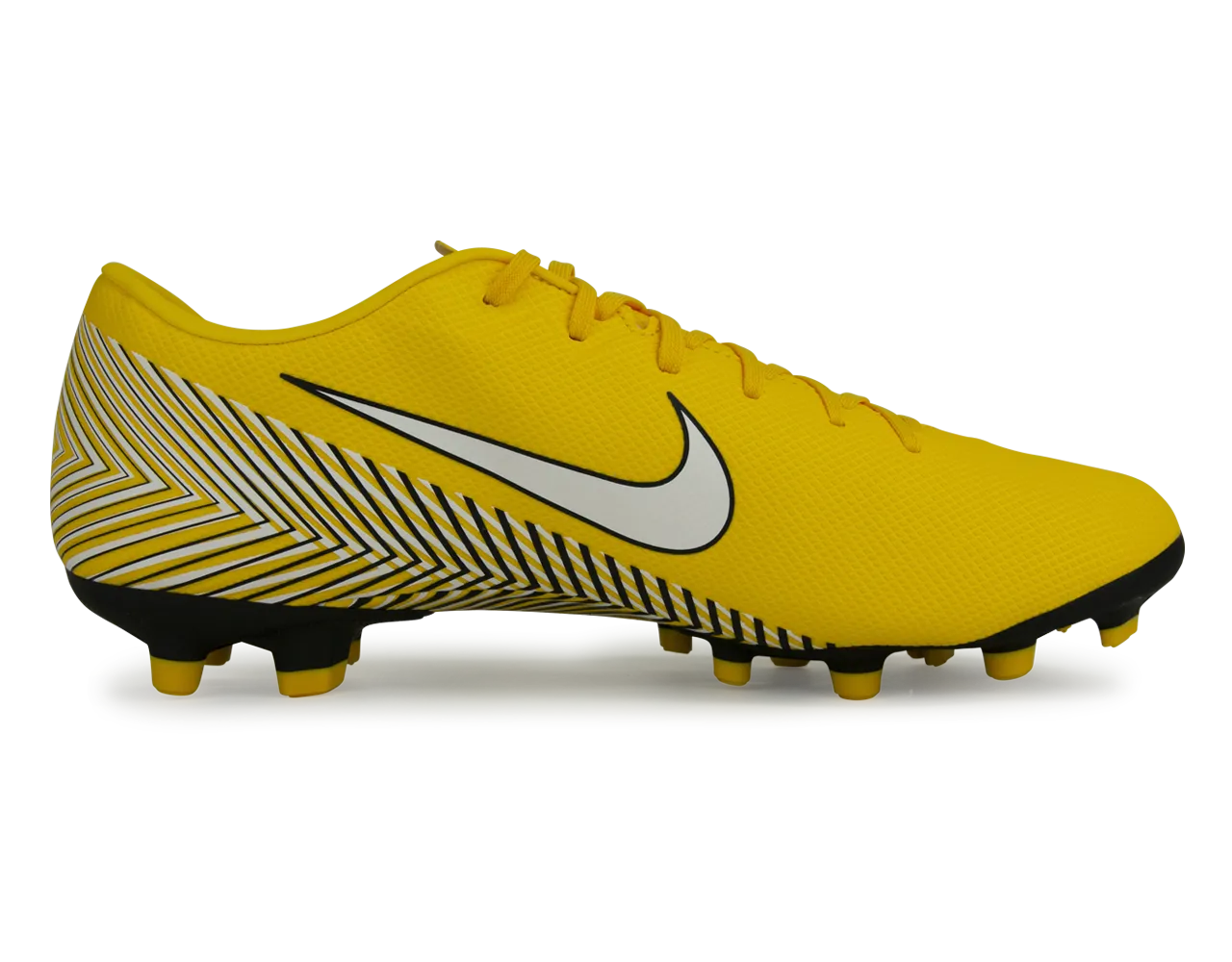 Nike Men's Mercurial Vapor 12 Academy Neymar Jr FG/MG Amarillo/White/Black