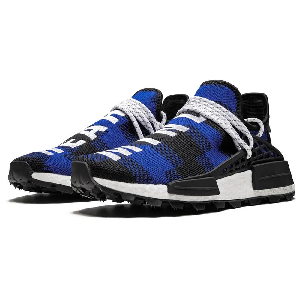 Pharrell x Billionaire Boys Club x NMD Human Race Trail 'Blue Plaid'